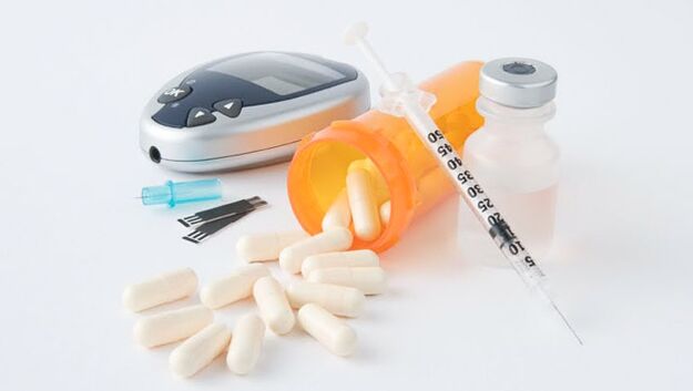 Skirtingi vaistai naudojami diabeto gydymui